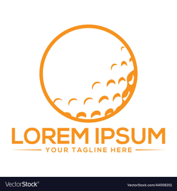 golf ball logo design golf ball logo design
