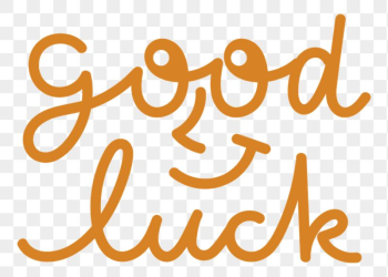 Good luck png word sticker, | Free PNG - rawpixel Good luck png word sticker, | Free PNG - rawpixel