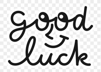 Good luck png word sticker | Free PNG - rawpixel Good luck png word sticker | Free PNG - rawpixel