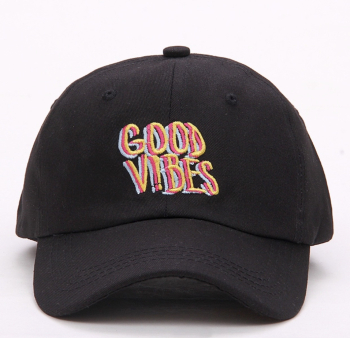 GOOD VIBES TRIPPY BLACK HAT – 3Hclothing
