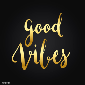 Good vibes typography style vector | Free stock vector - 517888 Good vibes typography style vector | Free stock vector - 517888