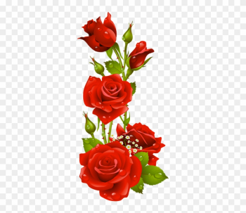 Google Feliz Ano Novo Www - Frame Red Flowers Png