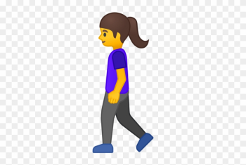 Google - Girl Walking Emoji