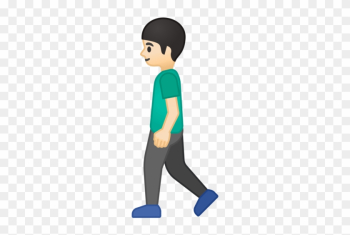 Google - Walking Girl Emoji