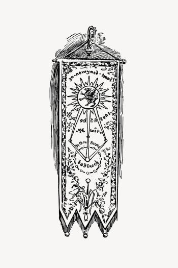 Gorsedd banner clipart, vintage hand | Free Vector - rawpixel Gorsedd banner clipart, vintage hand | Free Vector - rawpixel
