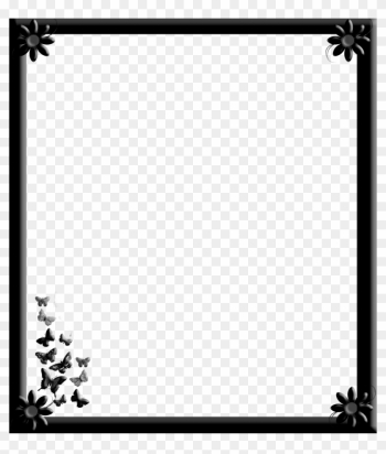 Gothic Border Flowers By Spidergypsy Gothic Border - Gothic Free Frame Png Gothic Border Flowers By Spidergypsy Gothic Border - Gothic Free Frame Png