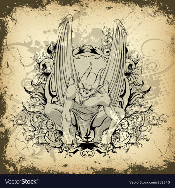 Gothic grunge vector image Gothic grunge vector image