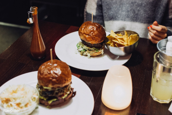 Gourmet burger | Free stock photo - 449088 Gourmet burger | Free stock photo - 449088