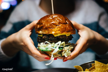Gourmet burger | Free stock photo - 449090 Gourmet burger | Free stock photo - 449090