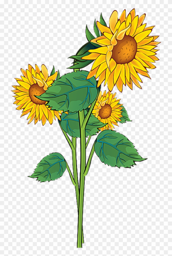 Grab This Free Summer Flower Clip Art - Sunflower Clipart