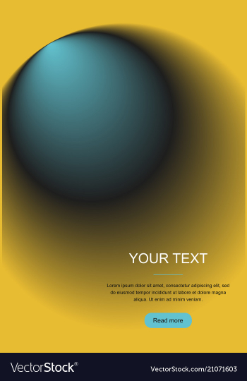 Gradient abstract circle vector image Gradient abstract circle vector image