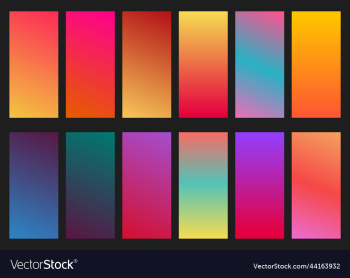 gradient color modern background set gradient color modern background set