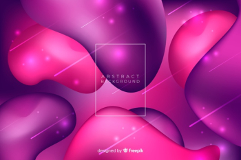 Gradient fluid shapes background Gradient fluid shapes background