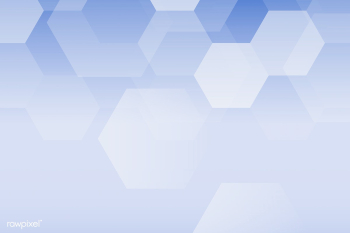 Gradient hexagon patterned blue background layer | Free  transparent png - 2340513