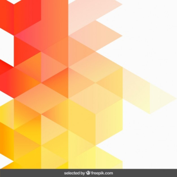 Gradient orange geometric background Gradient orange geometric background