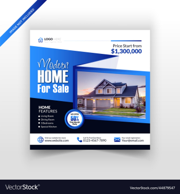 gradient real estate social media post design gradient real estate social media post design