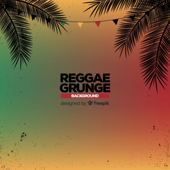 Gradient reggae background Gradient reggae background