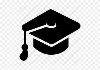 Graduate Cap - Educational Icon Graduate Cap - Educational Icon