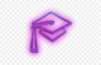 Graduation Cap Icon Clipart - Neon Graduation Hat Png Graduation Cap Icon Clipart - Neon Graduation Hat Png