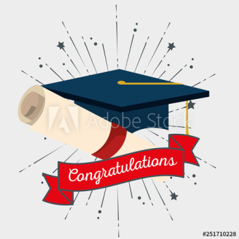 graduation cap with ribbon to congratulation event graduation cap with ribbon to congratulation event