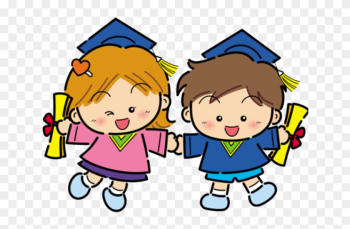 Graduation Clipart Daycare - Graduation Kids Transparent