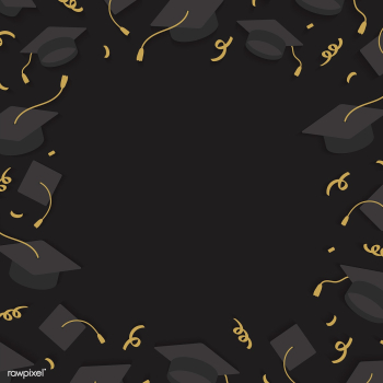 Graduation hats frame | Free stock vector - 575257 Graduation hats frame | Free stock vector - 575257