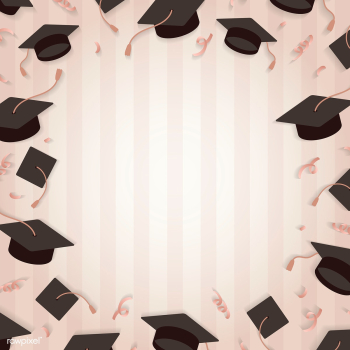 Graduation hats frame | Free stock vector - 575272 Graduation hats frame | Free stock vector - 575272