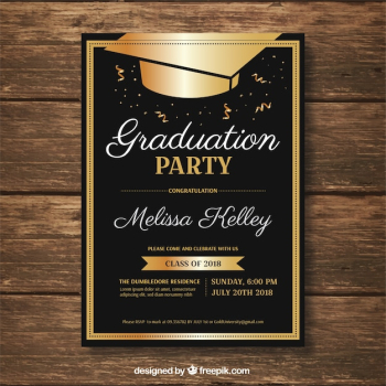 Graduation invitation template Graduation invitation template