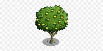 Granny Smith Apple Tree2-icon - Tree Clipart Transparent Background