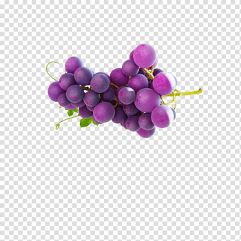 Grape Purple Fruit, grape transparent background PNG clipart