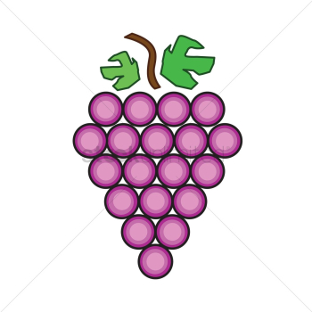 Grapes isolated over white background Grapes isolated over white background