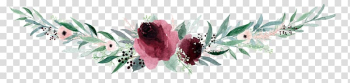 Grapher Wedding Studio, flower banner transparent background PNG clipart