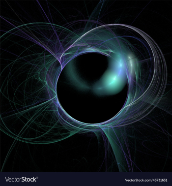 graphic black and blue space star system