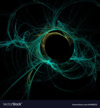 graphic black and green space star system