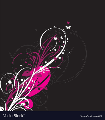 Graphic bloom vector image Graphic bloom vector image