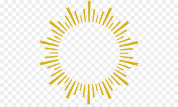 Graphic design - Golden sun rays personality Graphic design - Golden sun rays personality