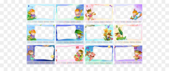 Graphic design Illustration - Calendar frame 