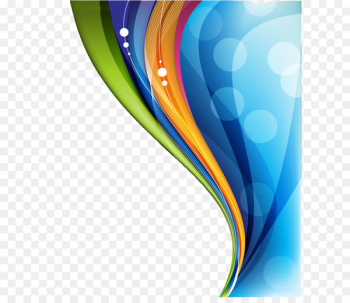 Graphic design Illustration - Colorful technology background material 