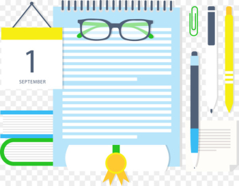 Graphic design - School supplies Graphic design - School supplies