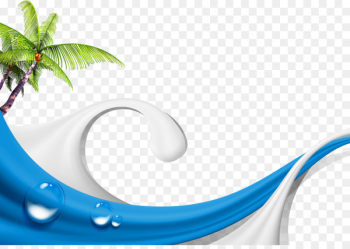 Graphic design - Water waves Graphic design - Water waves