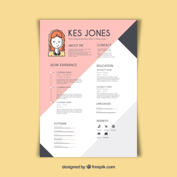 Graphic designer resume template Graphic designer resume template