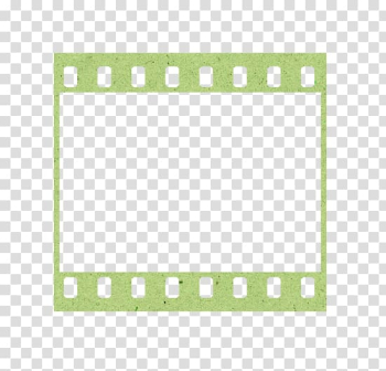 Graphic film Film frame Filmstrip , Green film style border transparent background PNG clipart