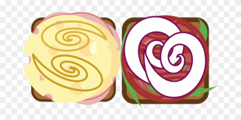 Graphic, Ham And Swiss, Sandwich, Food - Food Graphic, Ham And Swiss, Sandwich, Food - Food