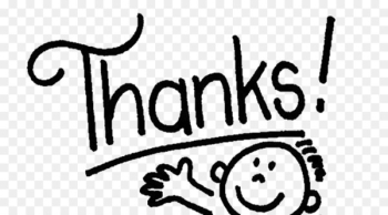 Gratitude Feeling Love Thought Fundraising - Thank you word black cartoon 