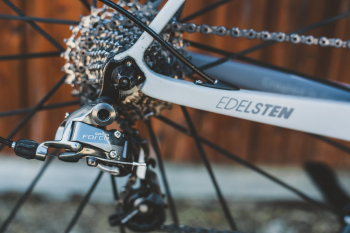 Gray and Black Bicycle Part Gray and Black Bicycle Part