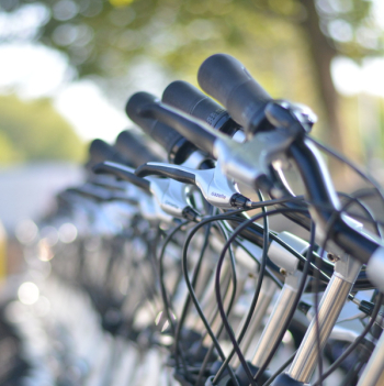 Gray and Black Bicycles during Daytime Gray and Black Bicycles during Daytime
