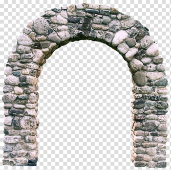 Gray and brown stone arch, ForgetMeNot Android , Stone arch material free to pull transparent background PNG clipart