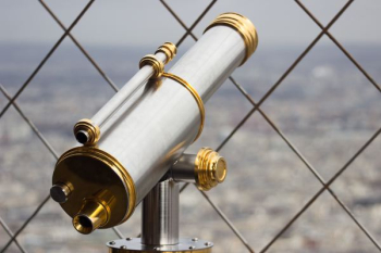 gray and gold recreational telescope gray and gold recreational telescope