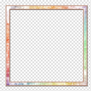Gray and green frame, Watercolor painting frame, Frame material Frame design,Watercolor box transparent background PNG clipart