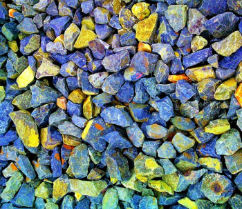 Gray and Yellow Gravel Stones Gray and Yellow Gravel Stones